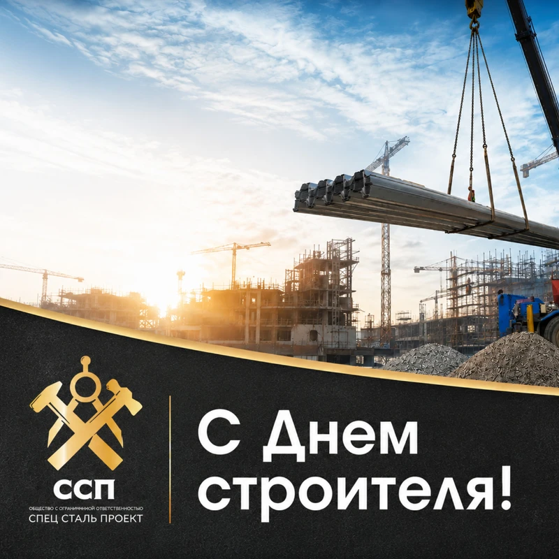 Поздравление с Днем строителя 2026