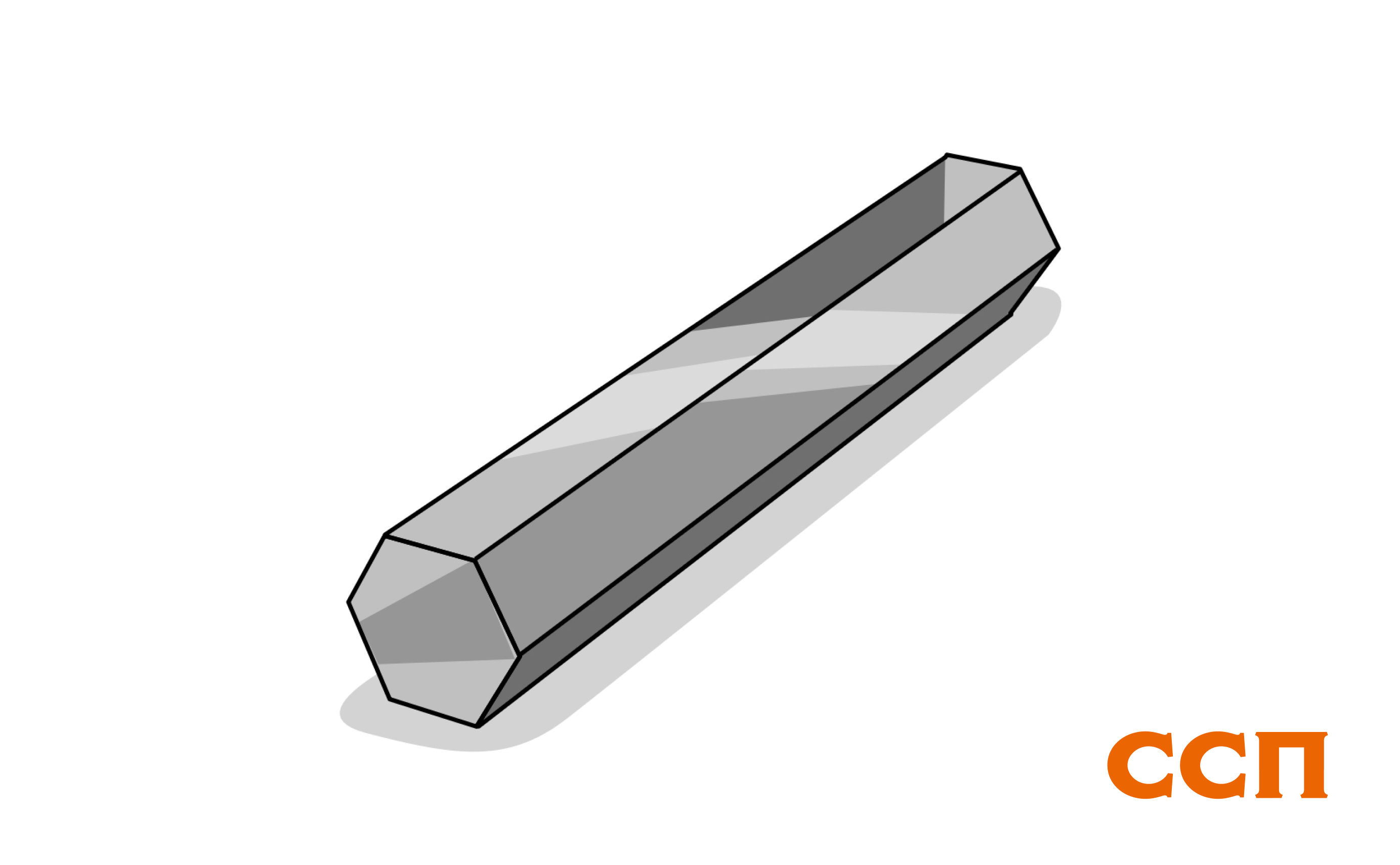 Латунный шестигранник 100 мм Л63 ГОСТ 2060-2006